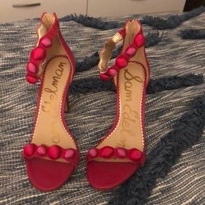 Sam Edelmen Addison Embellished Ankle Strap Sandal